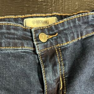 Rock &roll girls bargain button bell bottoms